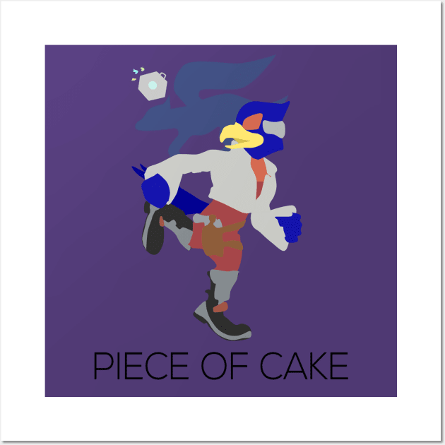 Piece of Cake Wall Art by Robonavi